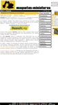 Mobile Screenshot of maquetas-miniaturas.es